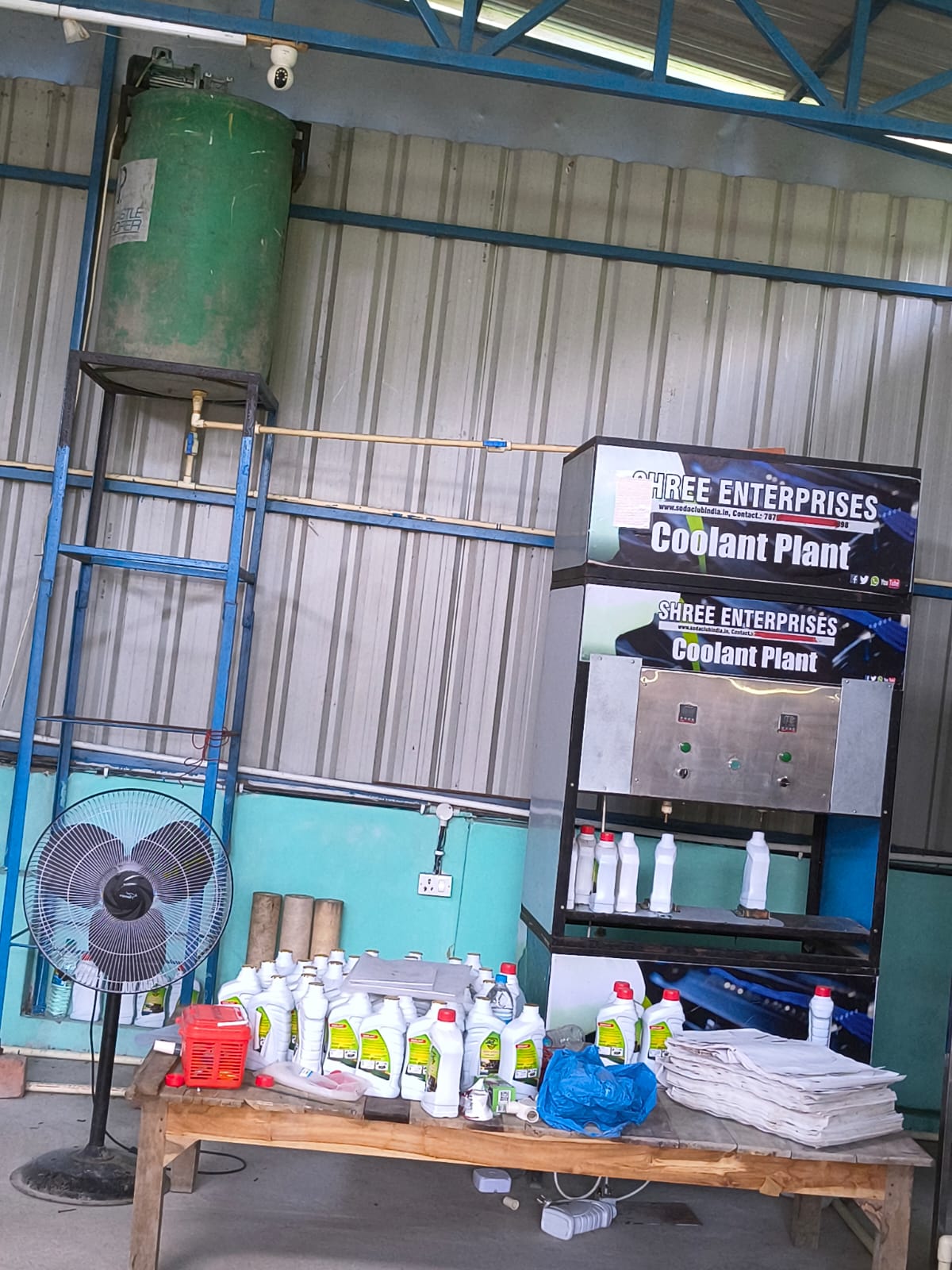 Coolant Production Plant